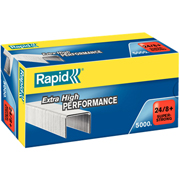 RAPID GRAPAS 24/8+ SUPER STRONG GALVANIZADAS 5.000-PACK 24860100